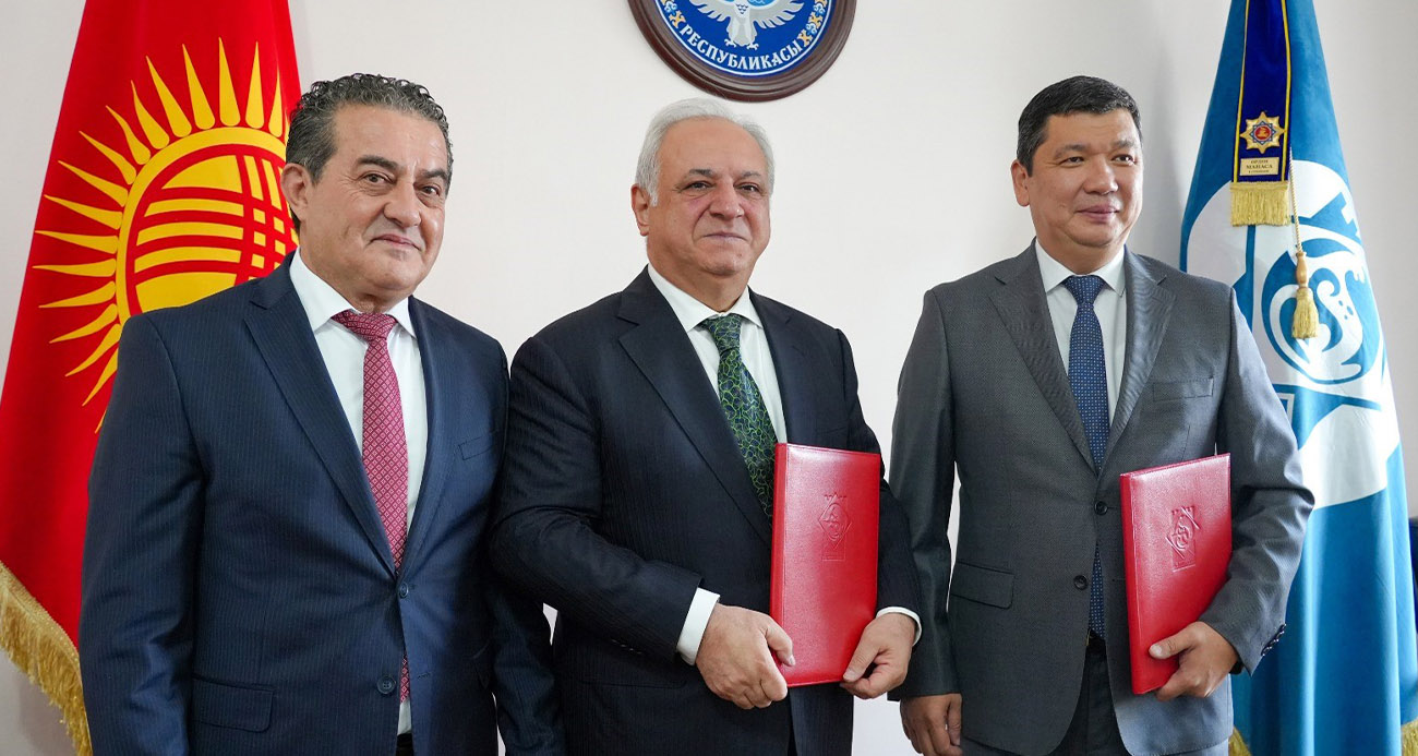 BİŞKEK'TE YATIRIM ANLAŞMASI İMZALANDI