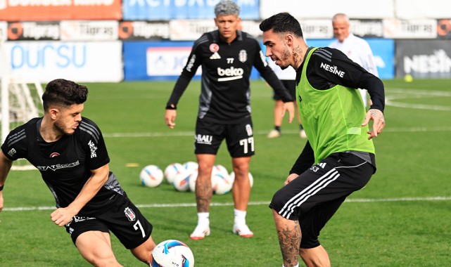 BJK Nevzat Demir Tesisleri'nde Solskjaer Yönetiminde Antrenman
