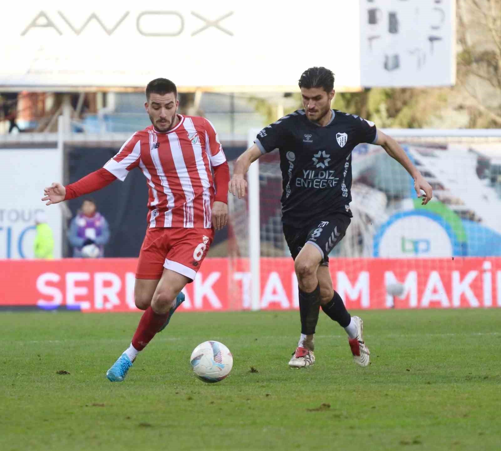 BOLUSPOR KOCAELİSPOR MAÇINDA 3-1 MAĞLUP OLDU