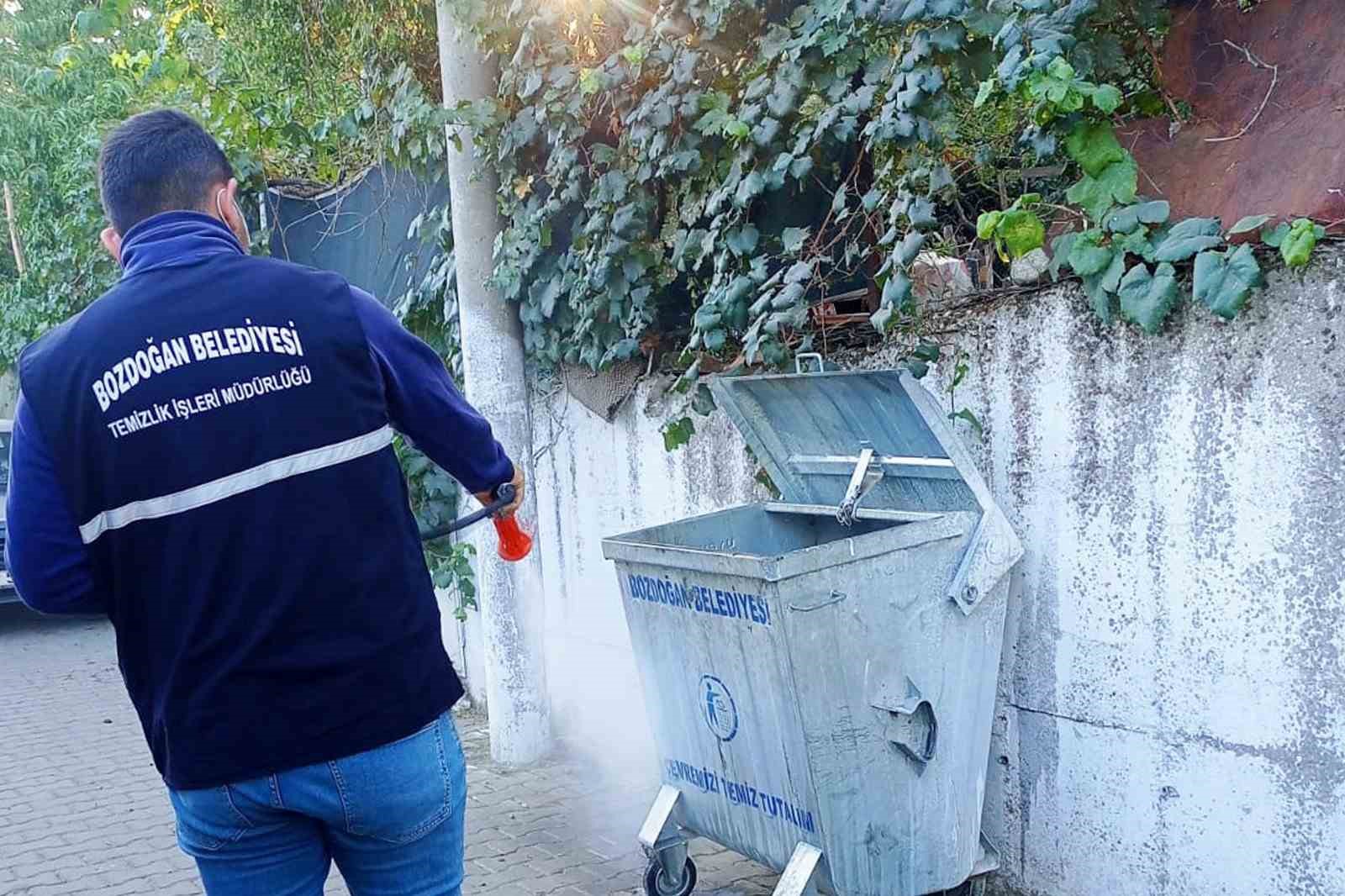 BOZDOĞAN BELEDİYESİ ÇEVRE TEMİZLİĞİ ÇALIŞMALARINA DEVAM EDİYOR