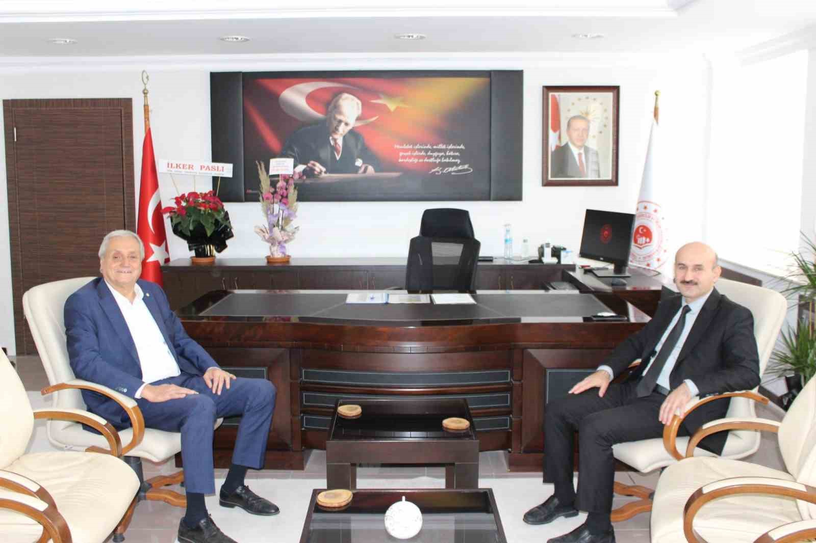 BOZÜYÜK BELEDİYE BAŞKANI ENGİN ÖZTÜRK’Ü ZİYARET ETTİ
