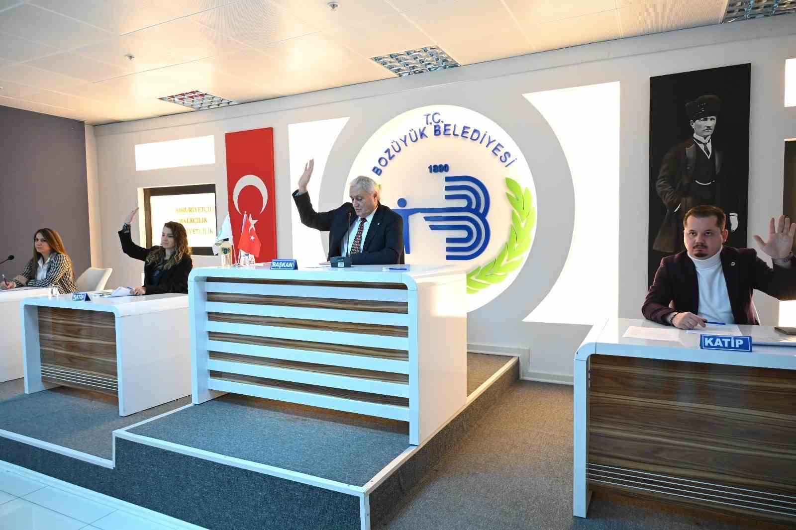 BOZÜYÜK BELEDİYESİ ARALIK AYI OLAĞAN MECLİS TOPLANTISI YAPILDI