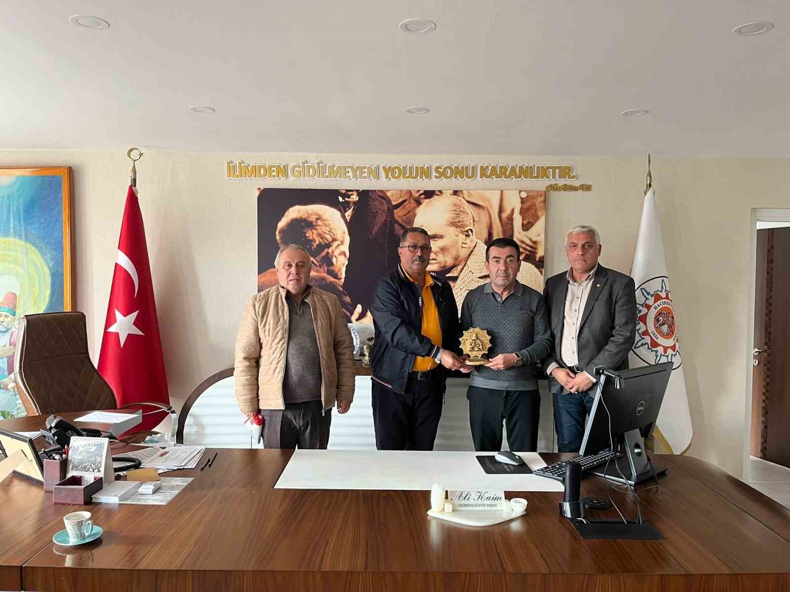 BÜNYAN BELEDİYE BAŞKANI NEVŞEHİR HACIBEKTAŞ BELEDİYESİ'Nİ ZİYARET ETTİ