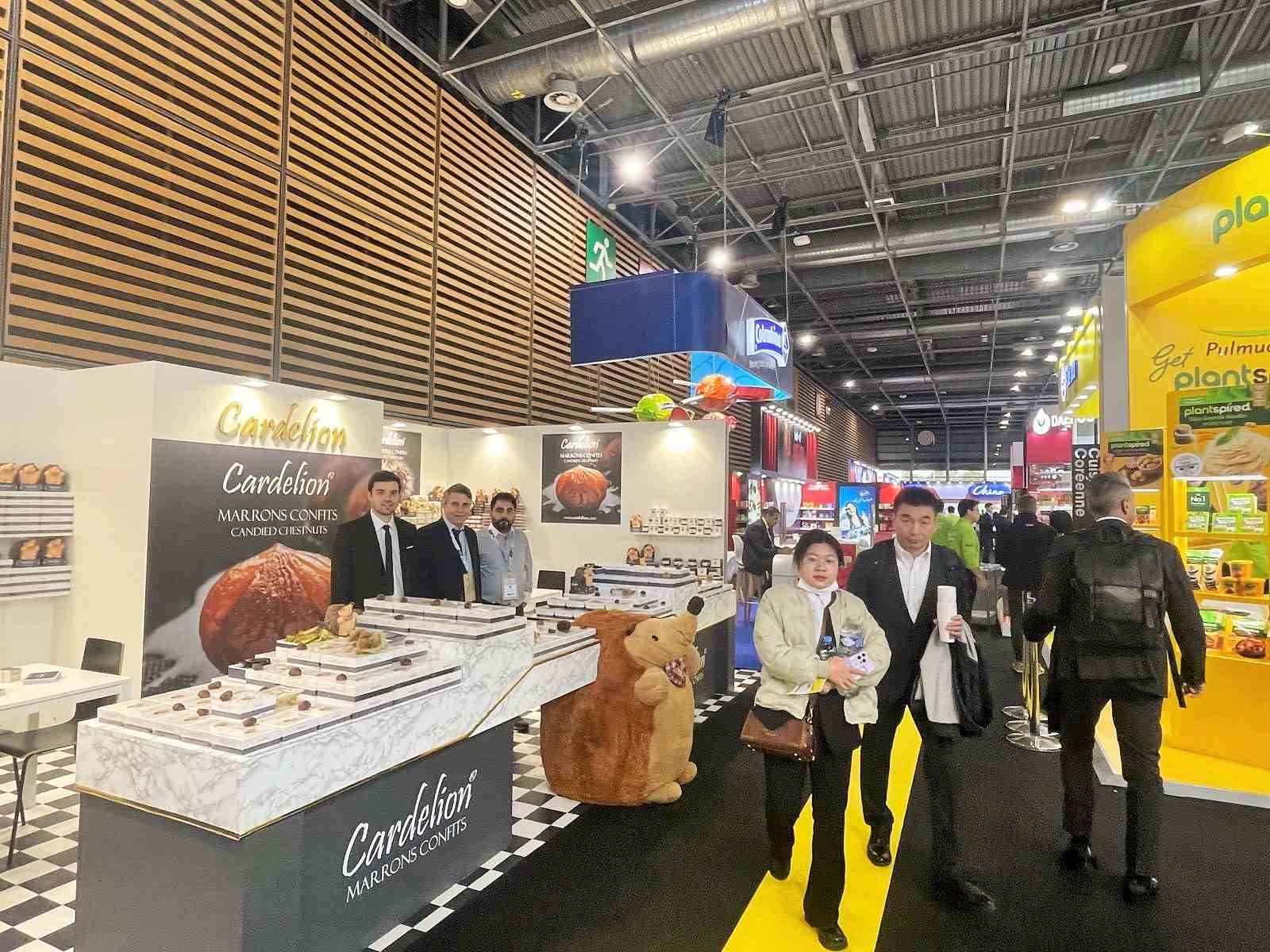 BURSA MARKALI KESTANE ŞEKERİ PARİS'TE İLGİ GÖRDÜ