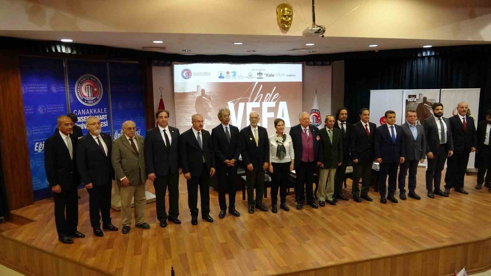 ÇANAKKALE SAVAŞLARI KAHRAMANLARININ TORUNLARI AHDE VEFA SOHBETLERİ 2 PROGRAMINDA BULUŞTU