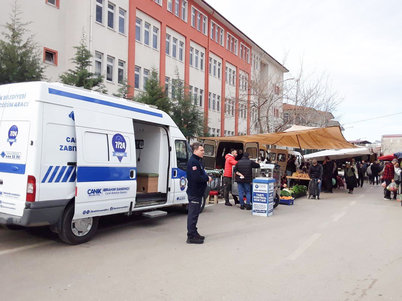 CANİK BELEDİYESİ ZABITA EKİPLERİ, 2024 YILINDA DENETİMLERİNİ SÜRDÜRDÜ
