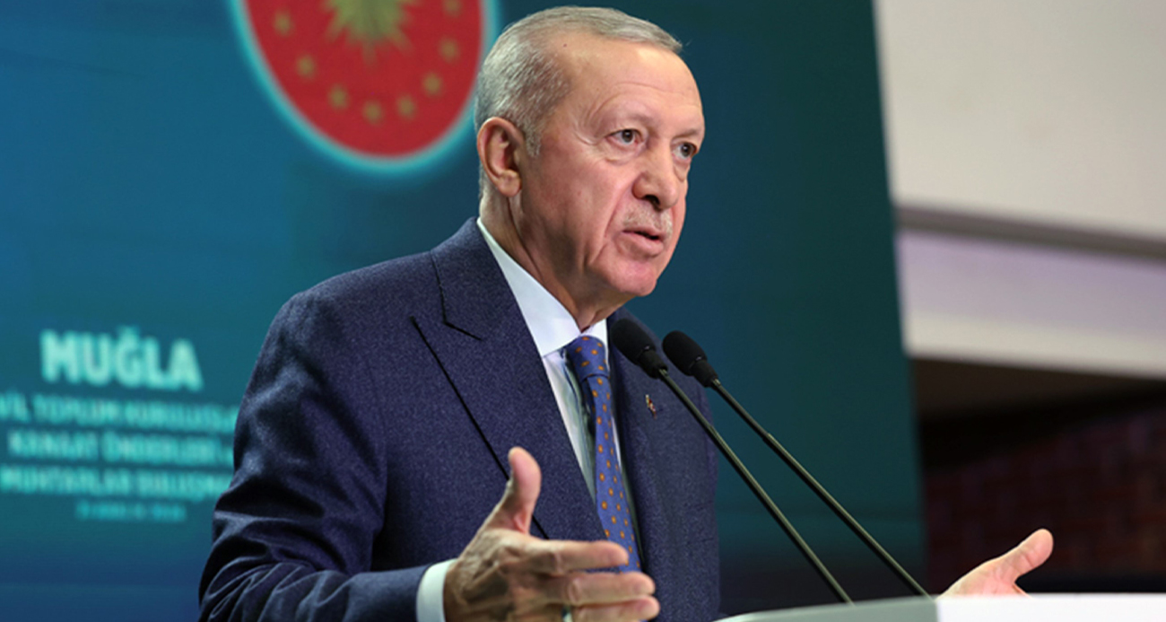 CUMHURBAŞKANI ERDOĞAN MUĞLA'DA SİVİL TOPLUM KURULUŞLARIYLA BULUŞTU