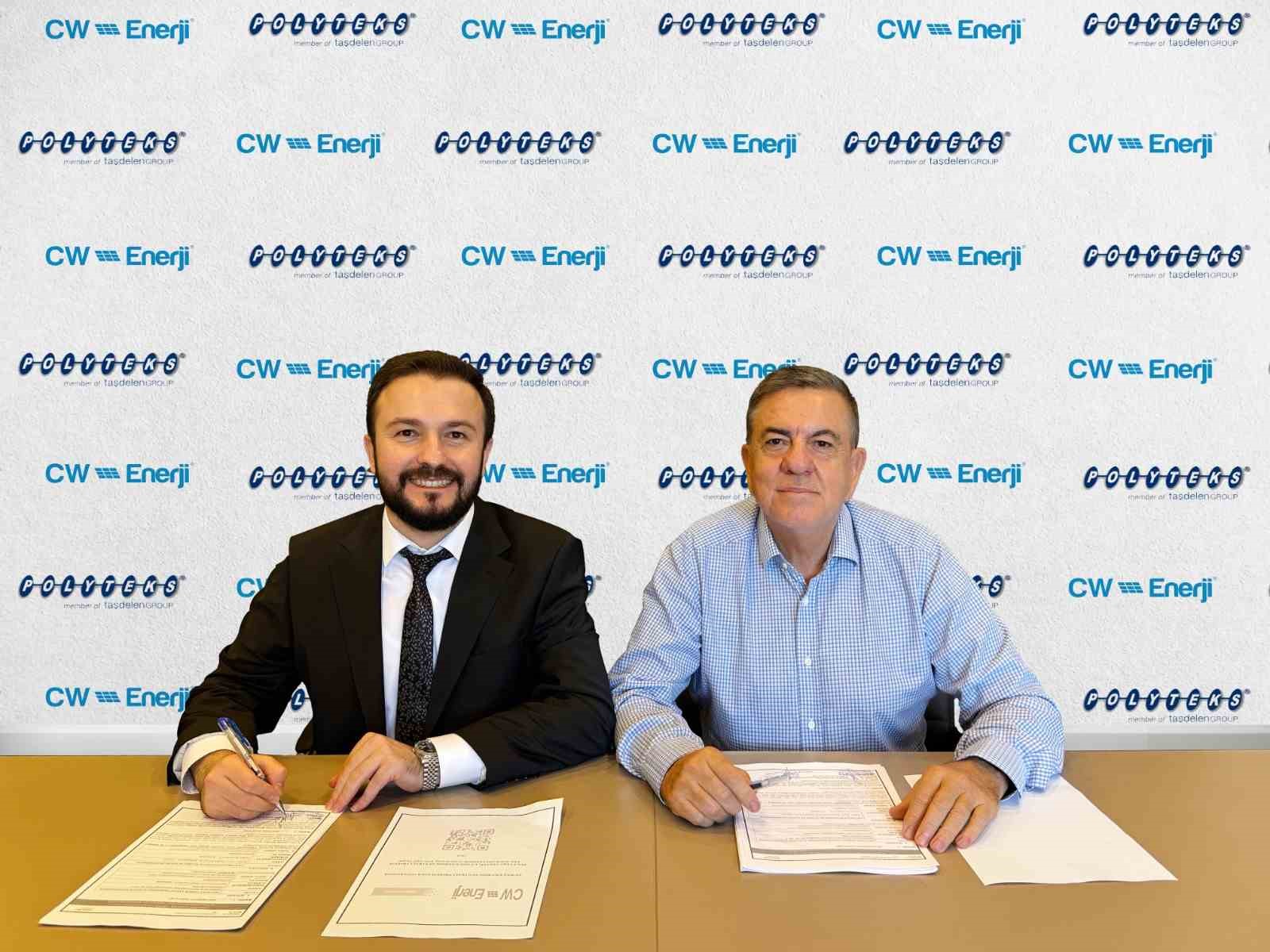 CW ENERJİ VE POLYTEKS İMZALADIĞI ANLAŞMAYLA GÜNEŞ ENERJİSİ SANTRALİ KURACAK