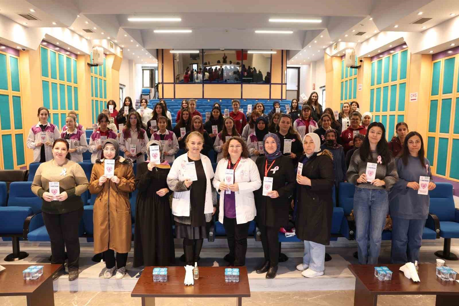 DENİZLİ OSB VE PAMUKKALE İLÇE SAĞLIK MÜDÜRLÜĞÜ HAREKET EDİYORUM KANSERDEN KORUNUYORUM SEMİNERİ GERÇEKLEŞTİRDİ