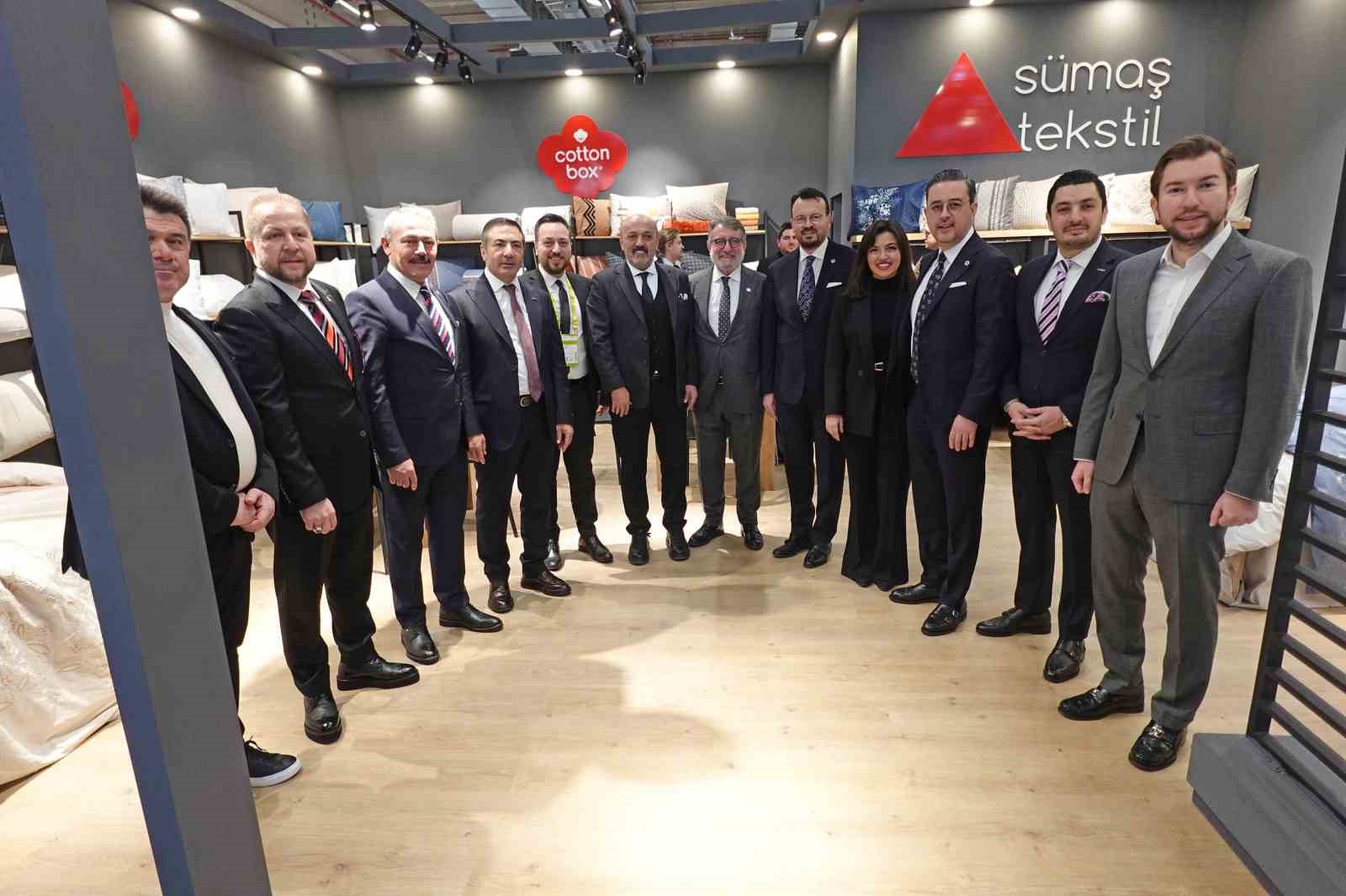 DENİZLİ TEKSTİLCİLERİ HEİMTEXTİL 2025 FUARINDA TREND BELİRLEDİ