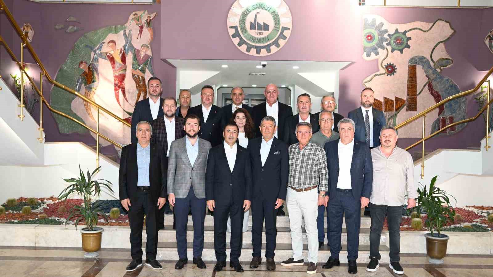 DENİZLİ TİCARET ODASI BAŞKANI OSB YÖNETİM KURULU BAŞKANI BALTALI'YI ZİYARET ETTİ