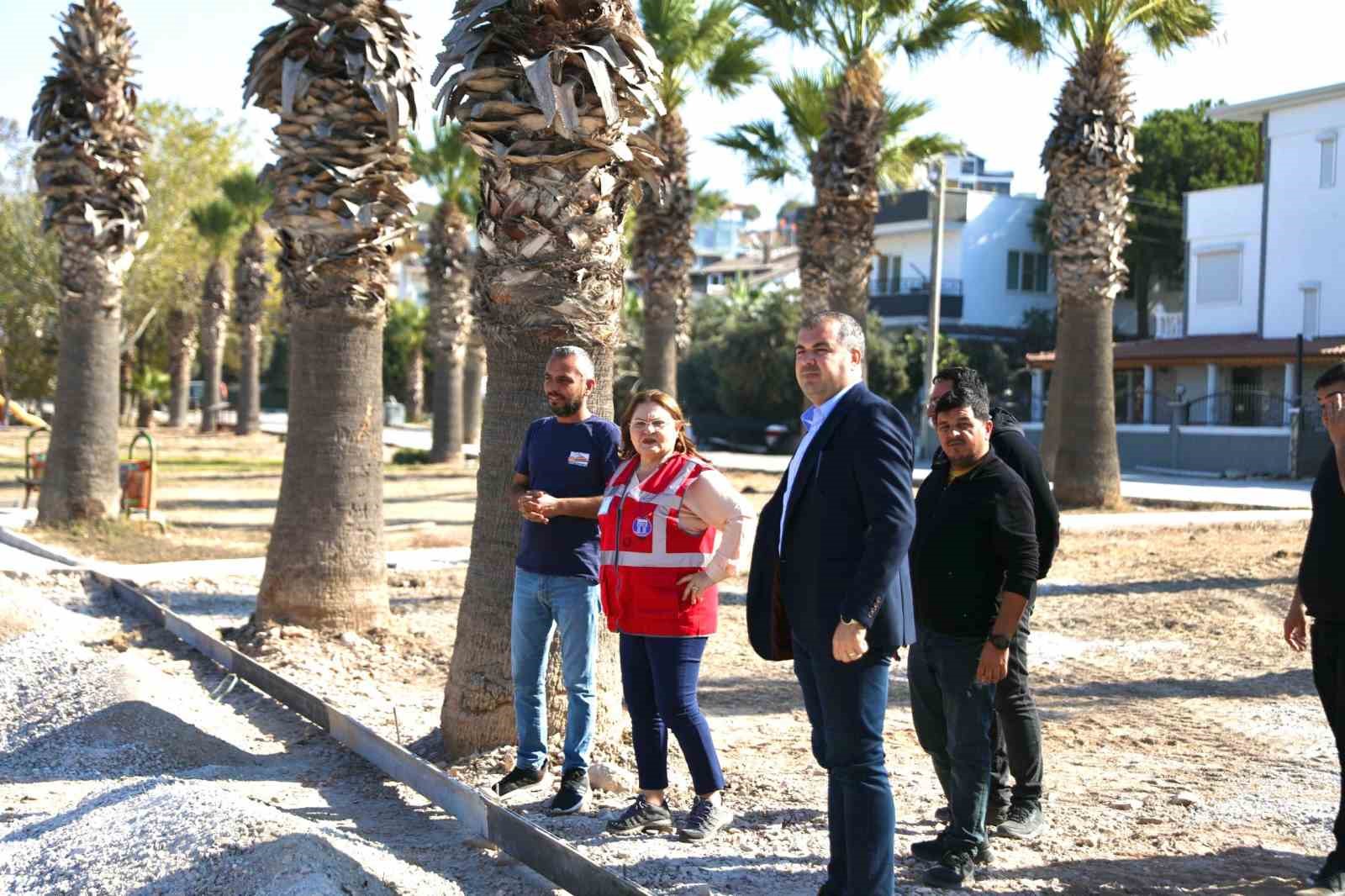 DİDİM BELEDİYESİ ÇALIŞMALARINI YERİNDE İNCELEDİ