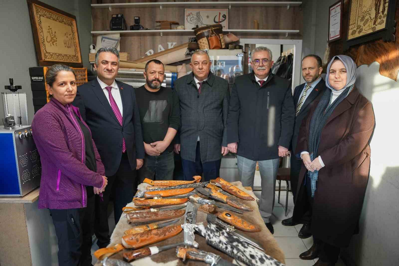 DÜZCE TİCARET VE SANAYİ ODASI YÖNETİM KURULU, MARKA VE PATENT KURUMU BAŞKANI DÜZCE’DE AĞIRLADI