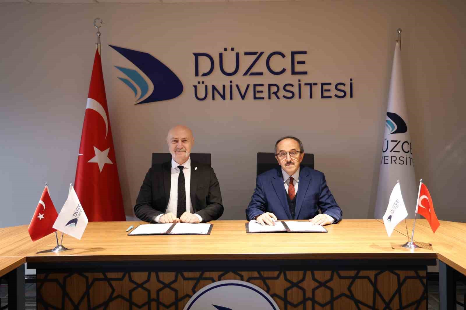 DÜZCE ÜNİVERSİTESİ VE LOJİDER'DEN STRATEJİK İŞ BİRLİĞİ PROTOKOLÜ