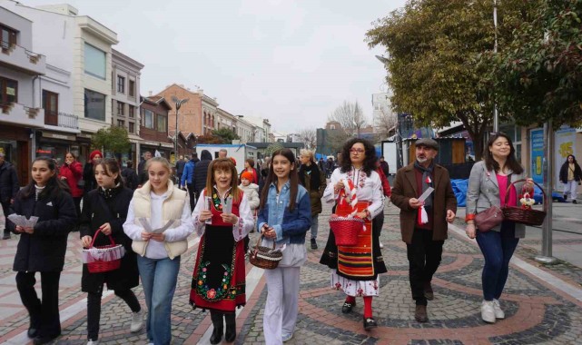 Edirne’de Baharın Gelişi Marteniçka Bileklikleri ile Kutlandı
