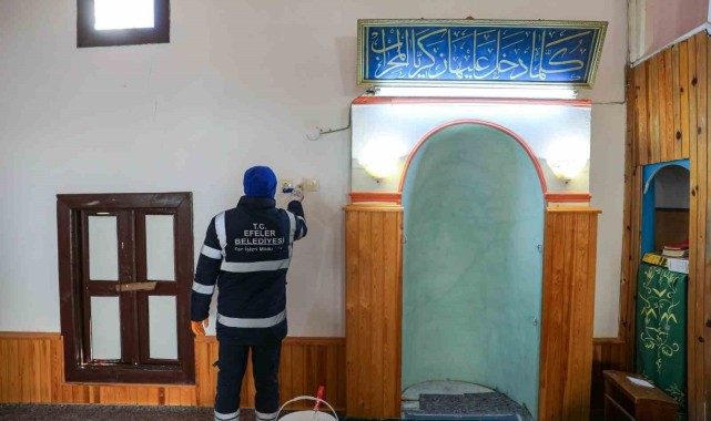 Efeler Belediyesi Gölcük Mahallesi Cami Bakım ve Onarım Çalışmasını Tamamladı