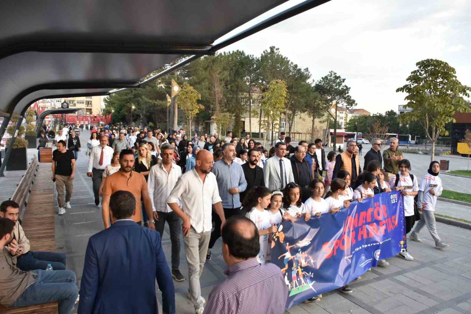 ELAZIĞ’DA AMATÖR SPOR HAFTASI COŞKUSU
