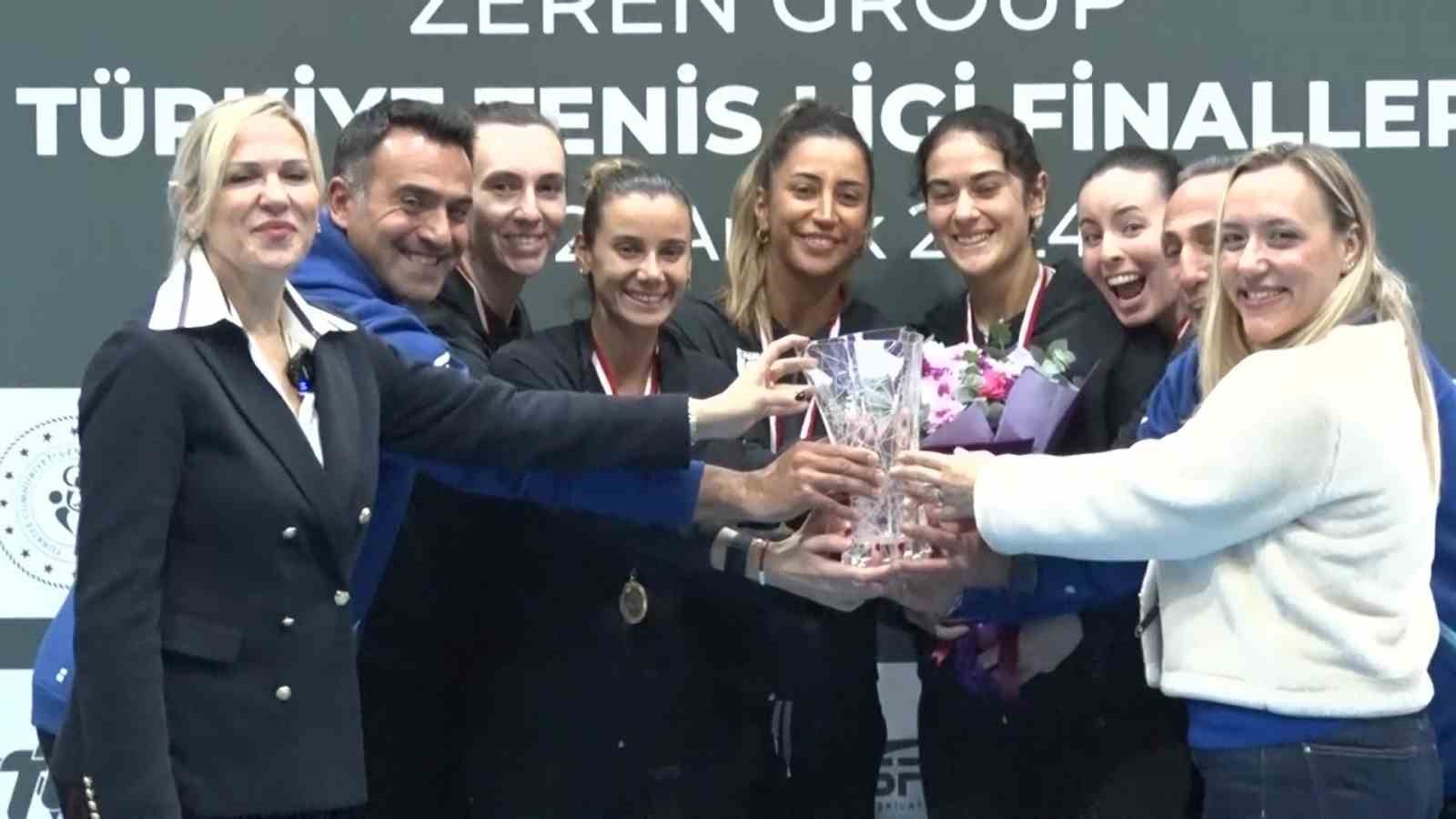 ENKA SPOR KULÜBÜ ZEREN GRUP TÜRKİYE TENİS LİGİ’NDE KADINLAR ŞAMPİYONU