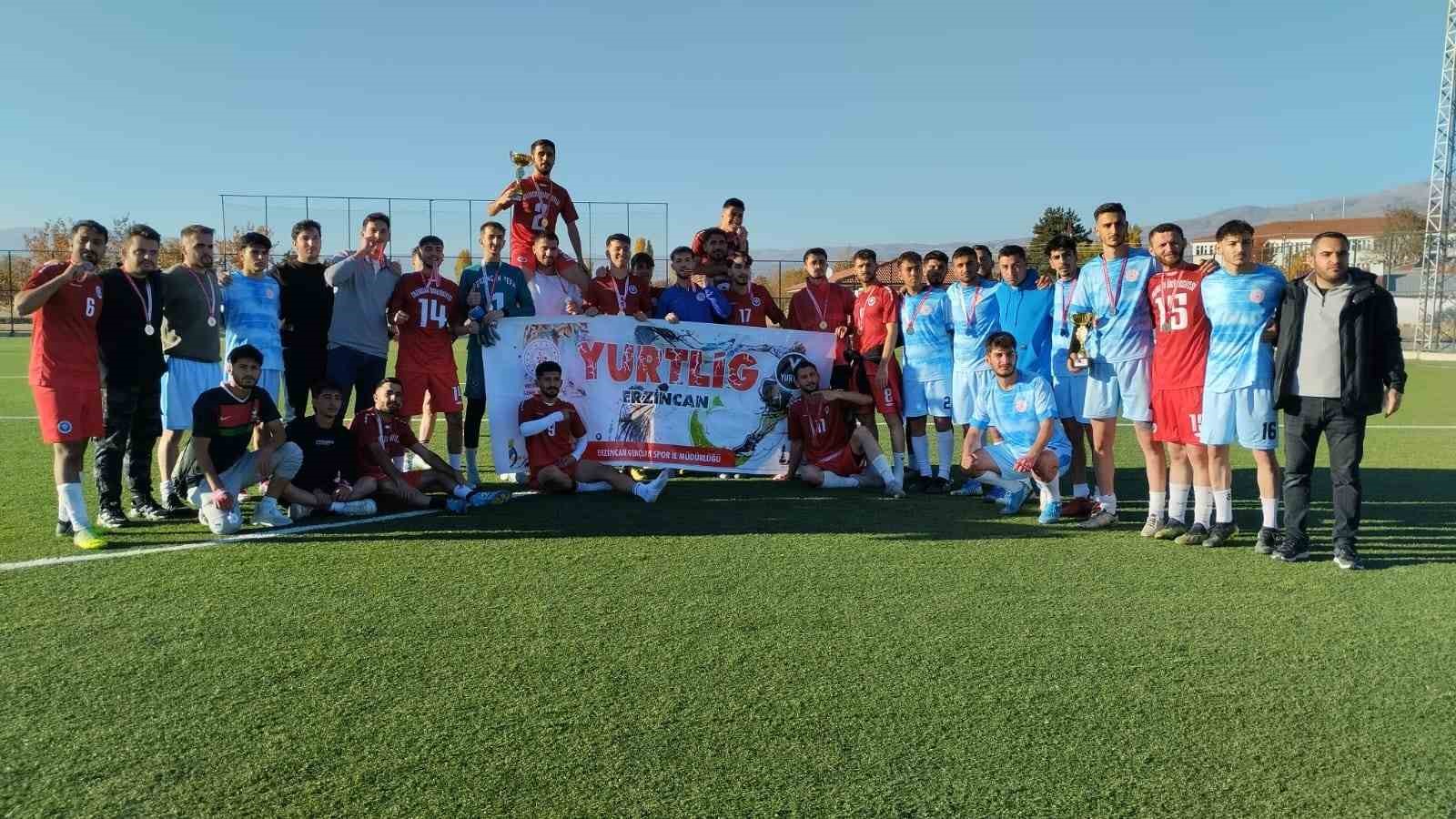 ERZİNCAN’DA GENÇLİK VE SPOR İL MÜDÜRLÜĞÜ TARAFINDAN DÜZENLENEN YURTLAR ARASI SPOR TURNUVALARI SONA ERDİ