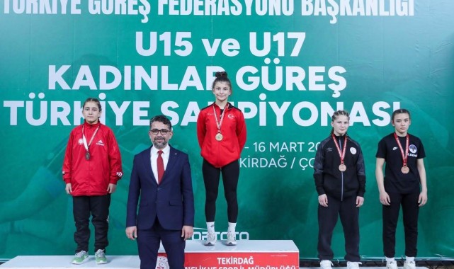 Erzincanlı Güreşçi Safiye Mustafa Türkiye 3’üncüsü Oldu