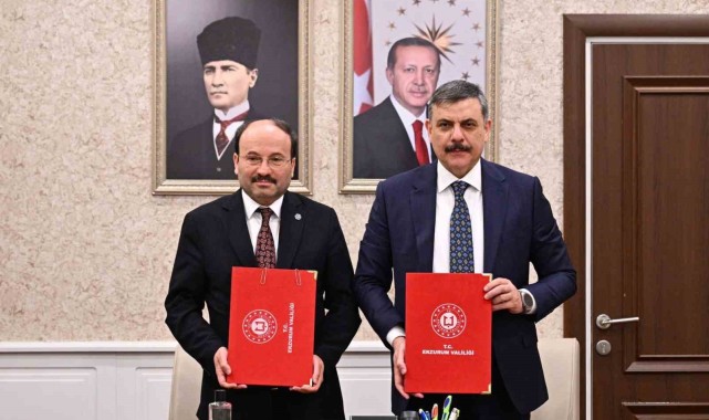 Erzurum Valiliği ve Erzurum Teknik Üniversitesi Hibe Destek Projelerinde İş Birliği Yapacak
