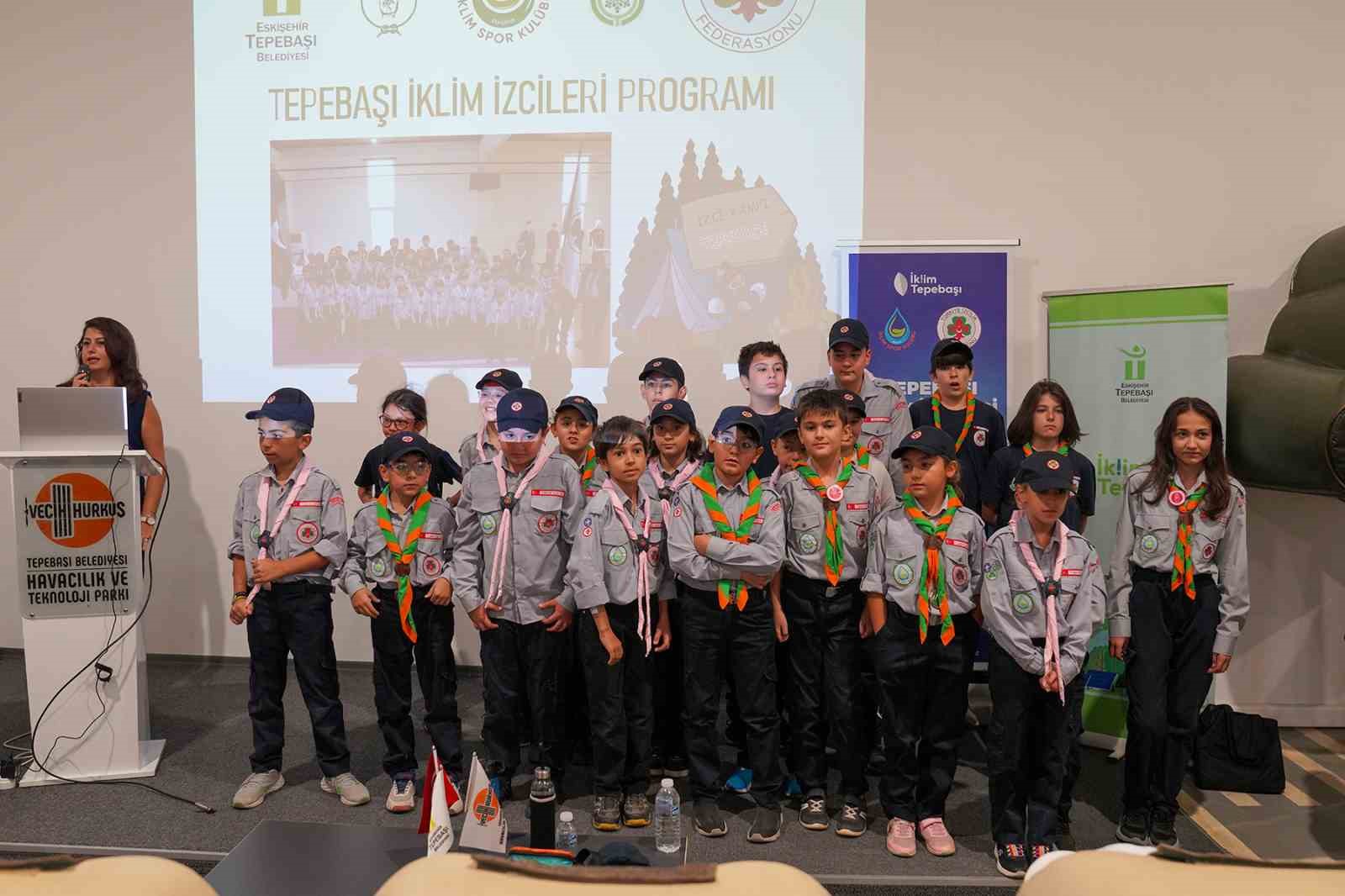 ESKİŞEHİR TEPEBAŞI BELEDİYESİ İKLİM İZCİLERİ KIŞ PROGRAMI BAŞLADI