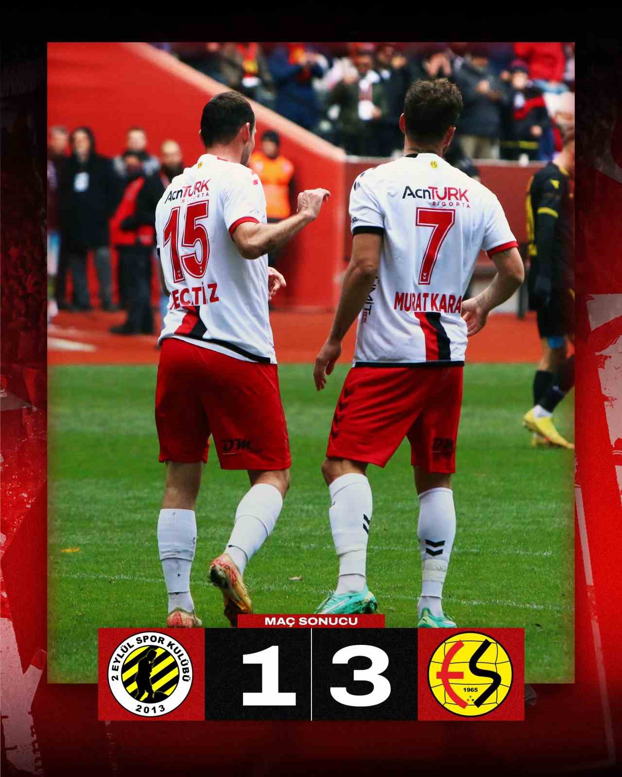 ESKİŞEHİRSPOR BAL 6. GRUP'TA 2 EYLÜL SK'YI 3-1 YENDİ