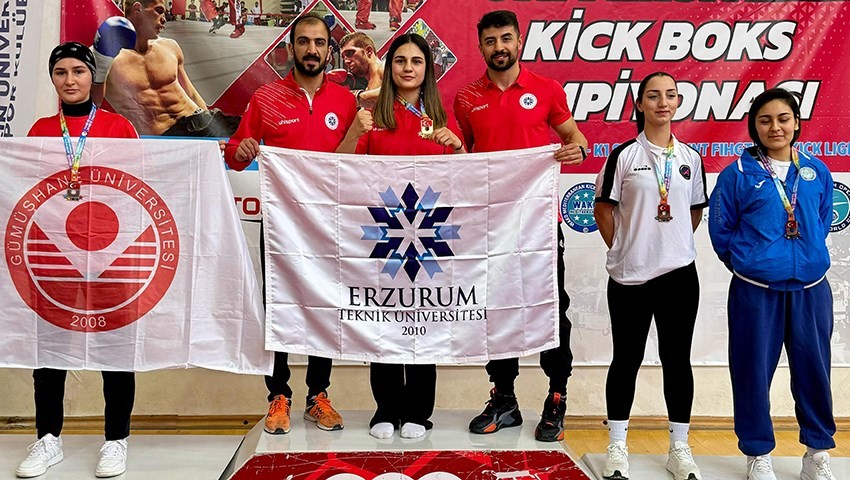 ETÜ ÜNİVERSİTE SPORLARI FEDERASYONU'NDA MADALYA SIRALAMASINDA 2. OLDU