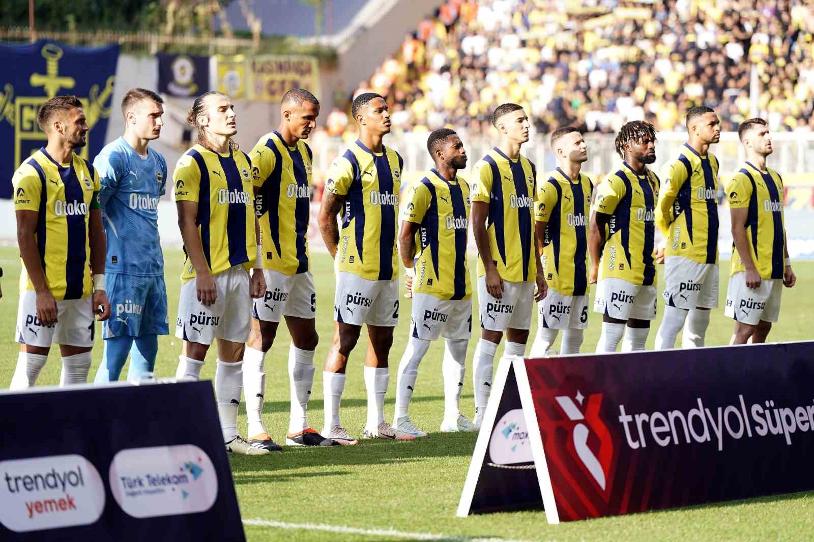 FENERBAHÇE, KASIMPAŞA MAÇINA EKSİKLERLE ÇIKIYOR