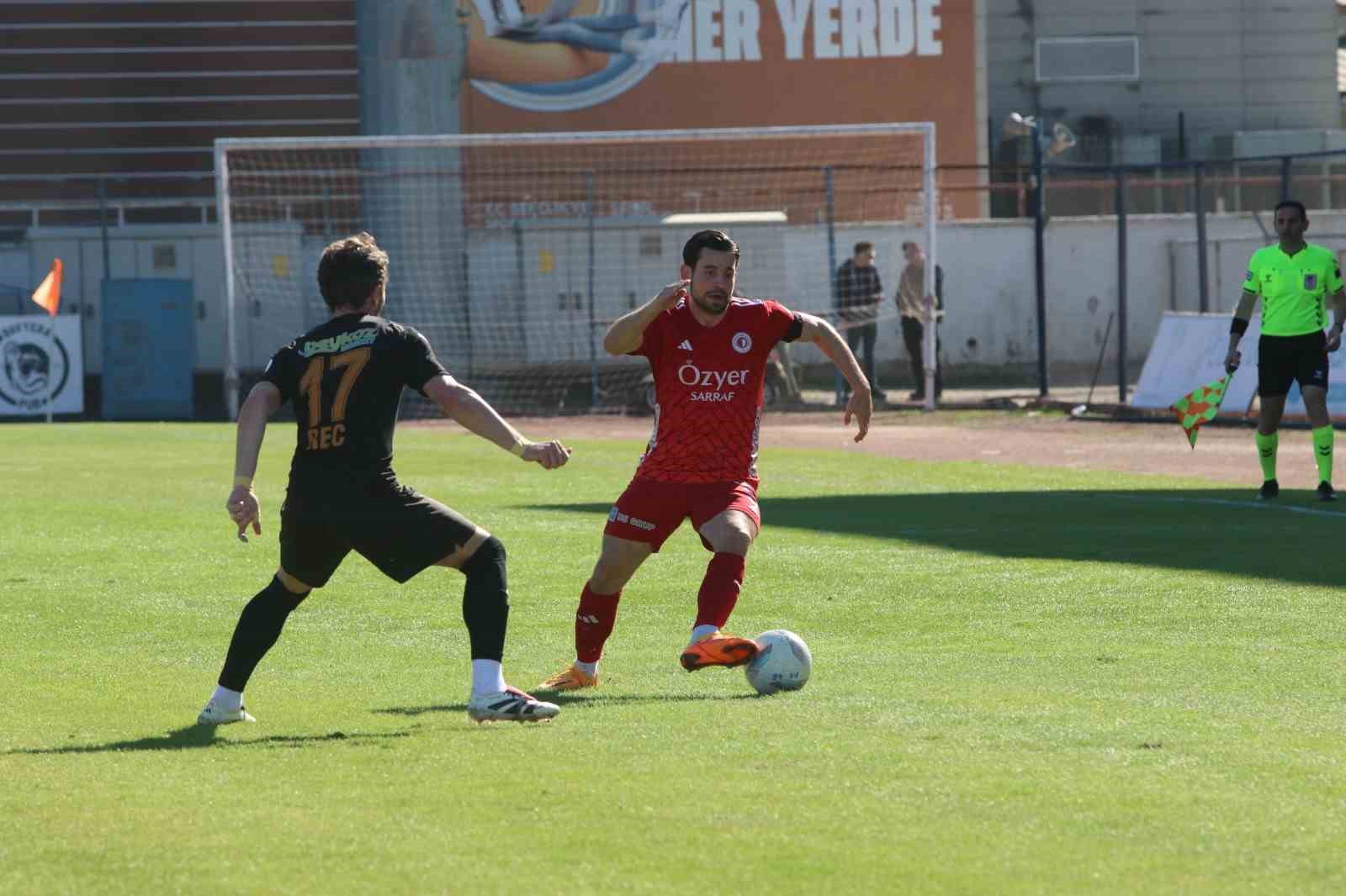 FETHİYESPOR BEYKOZSPOR İLE BERABERE KALDI