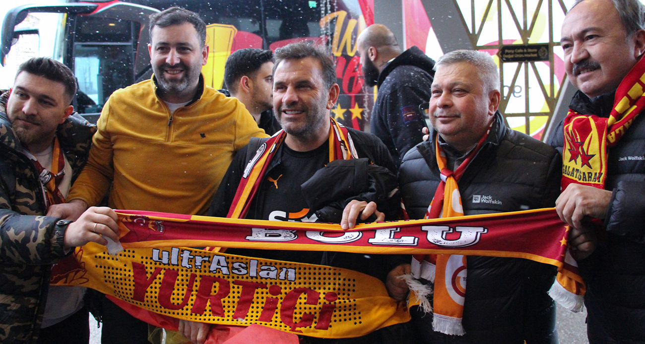 GALATASARAY BOLUSPOR MAÇI ÖNCESİ BOLU'DA KONAKLADI