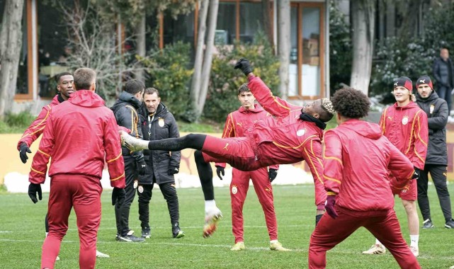 Galatasaray, Fenerbahçe Derbisi İçin Antrenman Yaptı