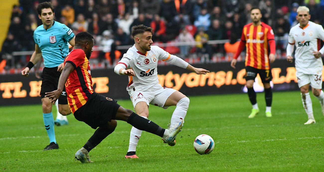 GALATASARAY, KAYSERİSPOR'U FARKLI GEÇTİ