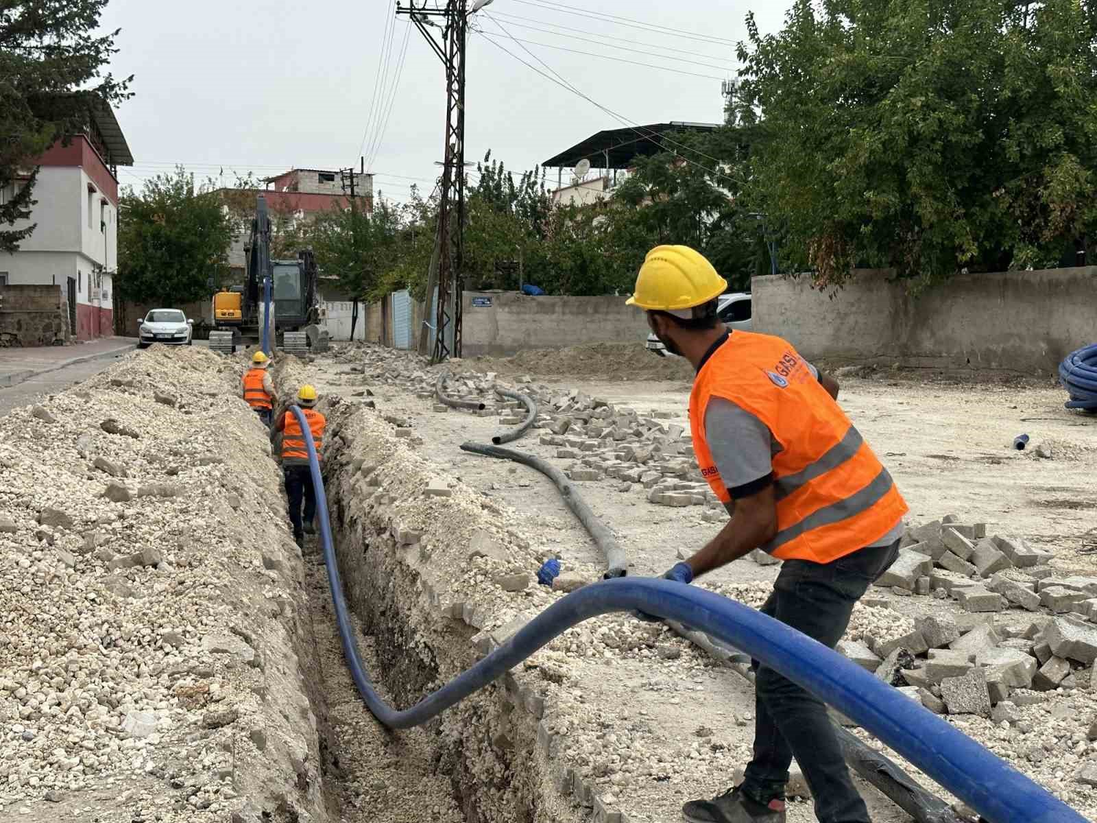 GASKİ 2024 YILINDA GAZİANTEP’TE ALTYAPI ÇALIŞMALARINA HIZ KESMEDEN DEVAM EDİYOR