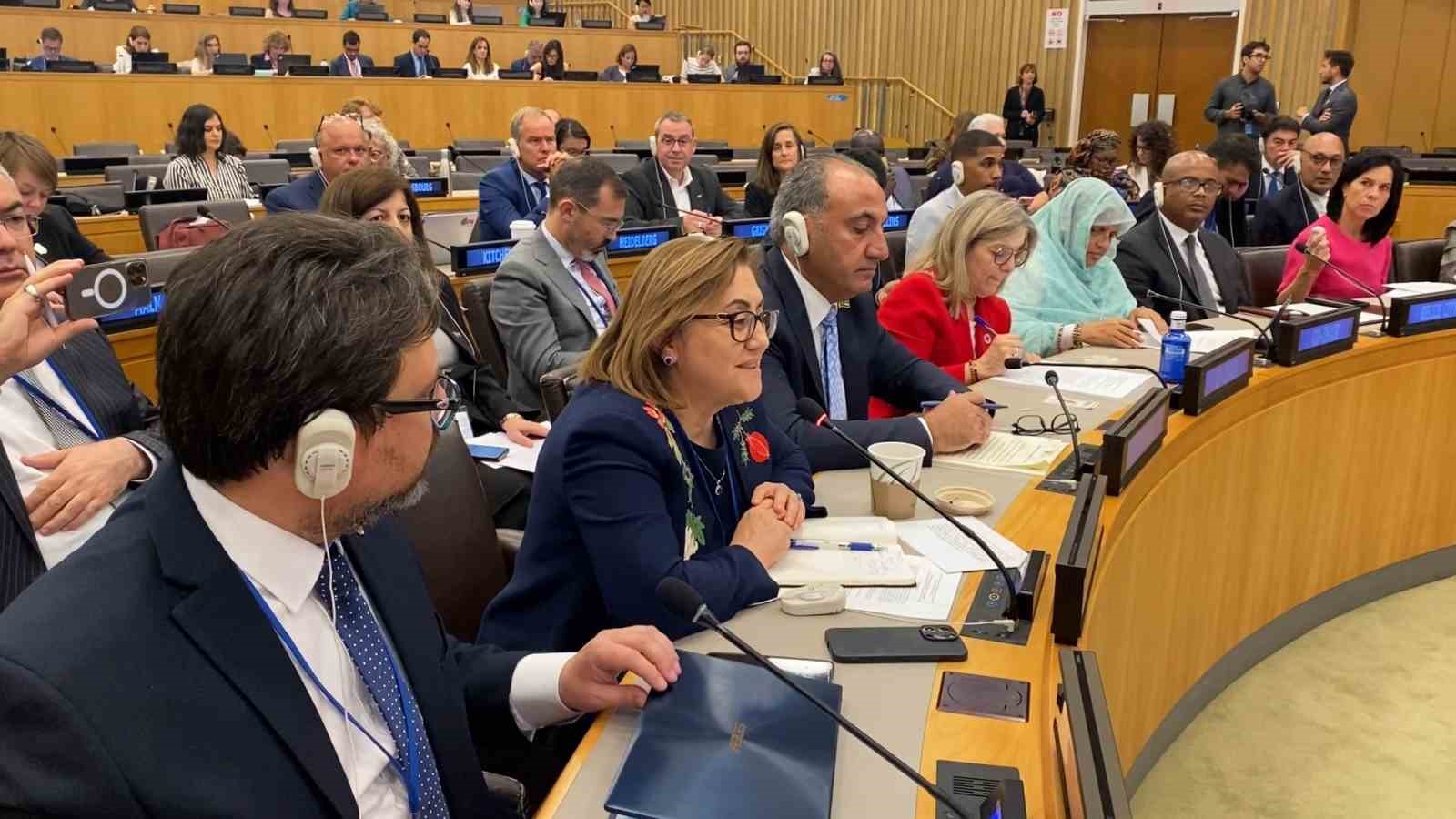 GAZİANTEP BÜYÜKŞEHİR BELEDİYE BAŞKANI FATMA ŞAHİN BM'NİN YETERSİZLİĞİNİ ELEŞTİRDİ