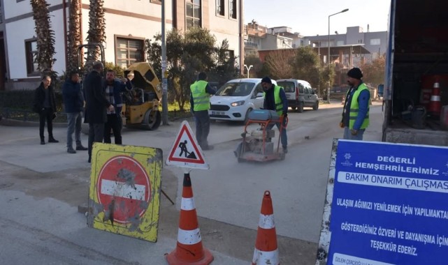 Germencik Belediyesi Yedieylül Mahallesi'nde Yol Çalışmalarına Başladı