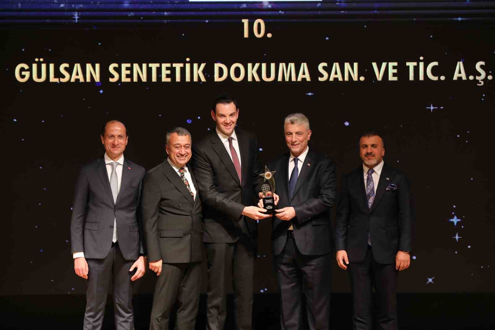 GÜLSAN HOLDİNG İHRACATTA ÖDÜLLENDİRİLDİ