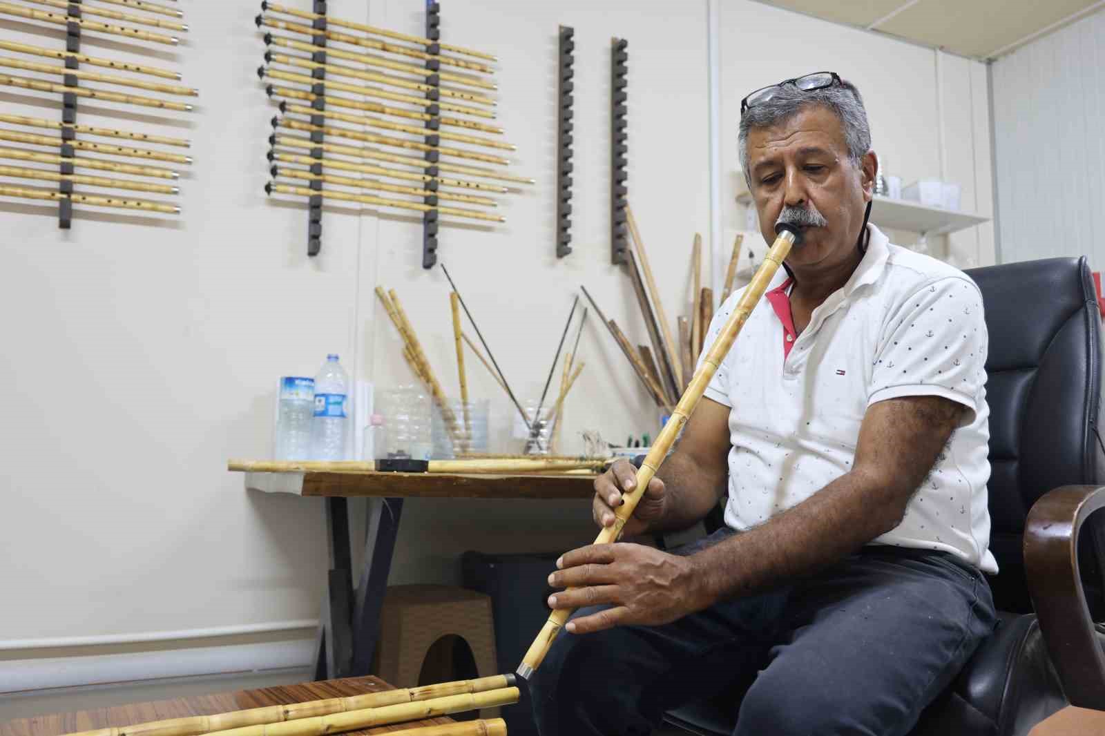 HATAY'DA NEY ÜRETİCİSİ İZZET ÖZKAN'A YOĞUN İLGİ