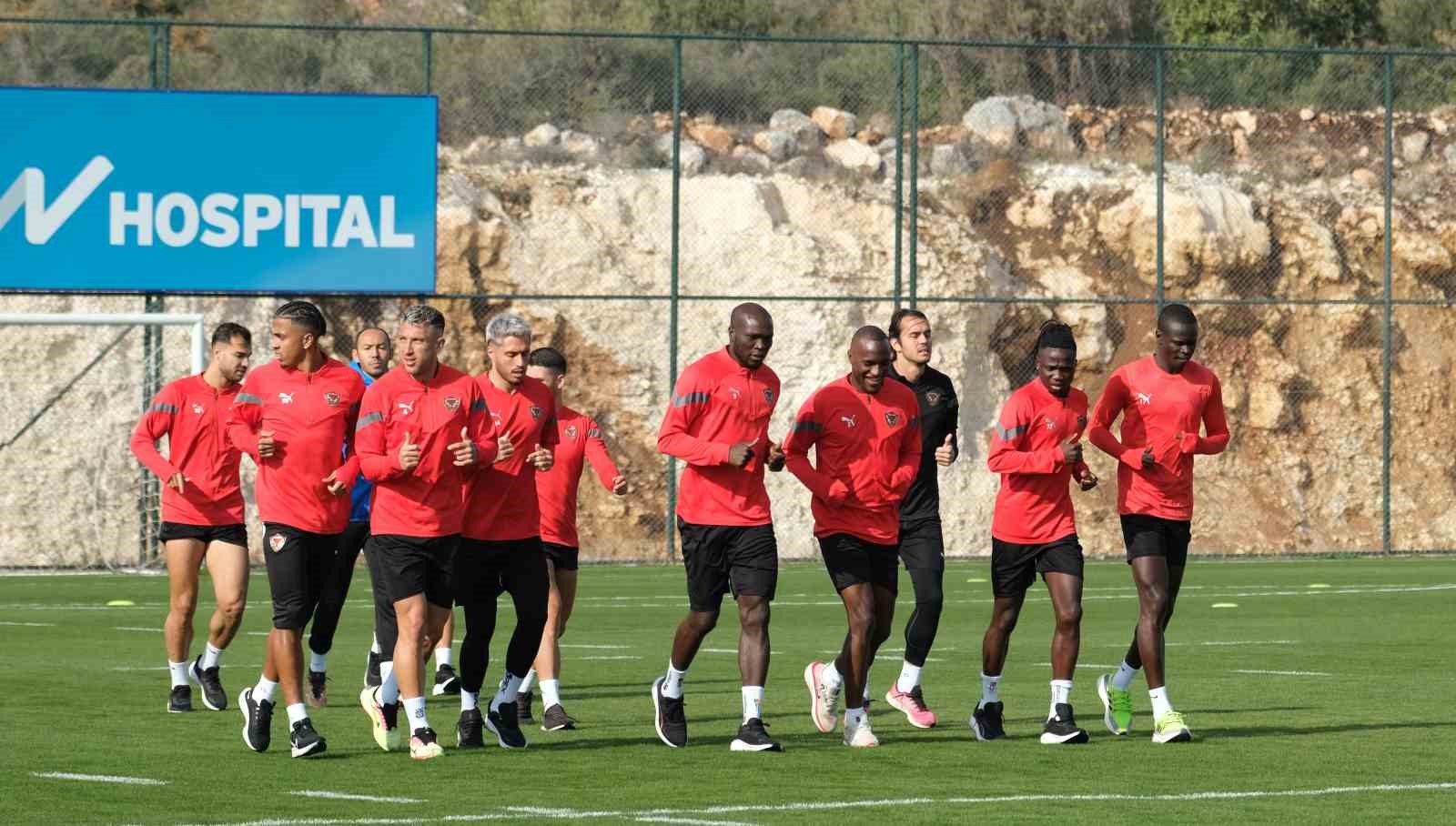 HATAYSPOR ZİRAAT TÜRKİYE KUPASI'NA HAZIRLANIYOR