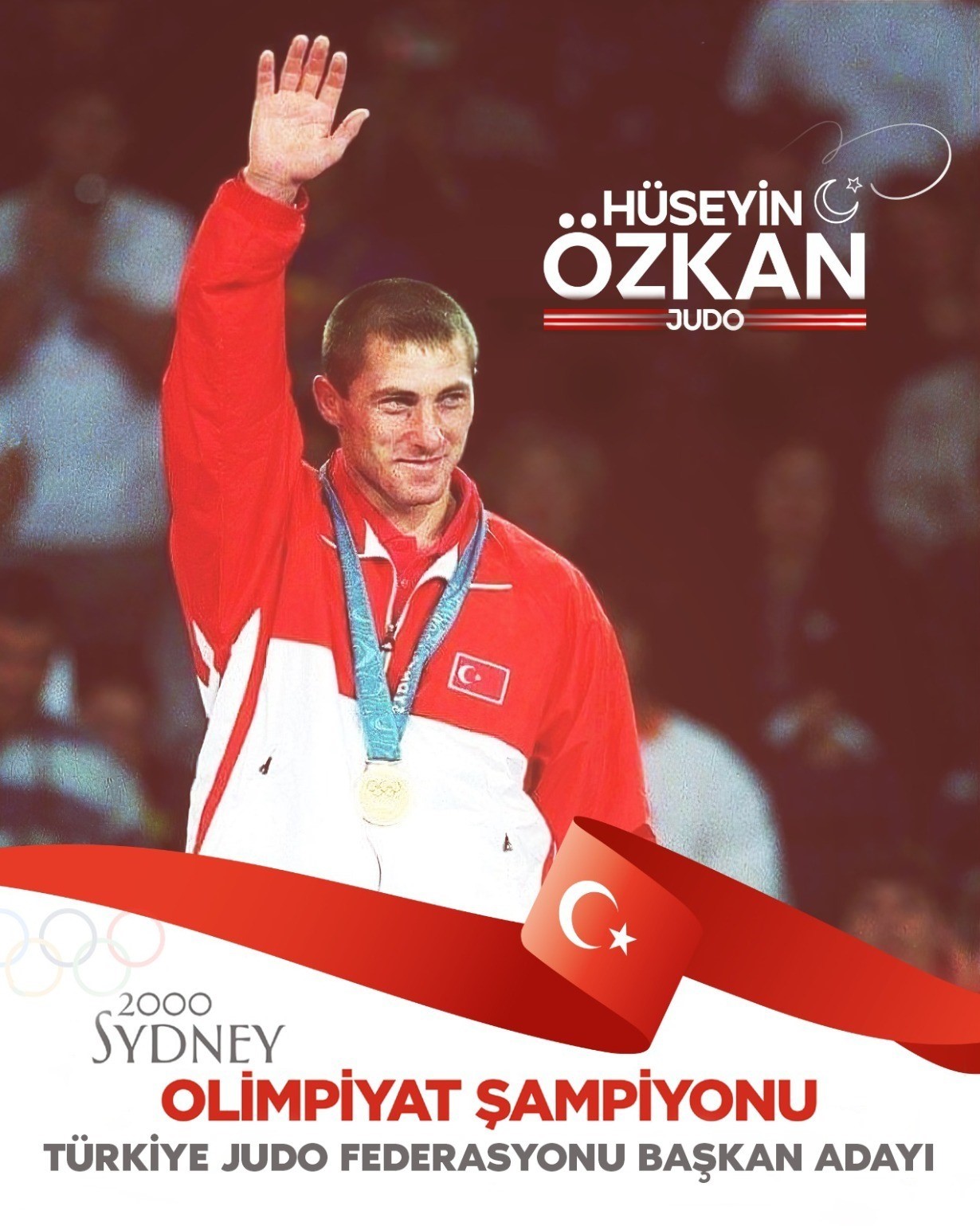 HÜSEYİN ÖZKAN JUDO FEDERASYONU BAŞKANLIĞINA ADAY OLDU