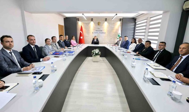 İl Özel İdaresi'nde Bilecik'in Geleceği İçin Önemli Toplantı