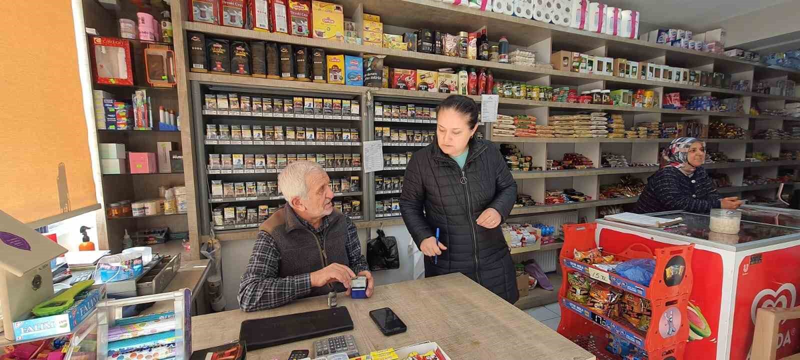 İLÇE TARIM VE ORMAN MÜDÜRLÜĞÜ EKİPLERİ GIDA DENETİMİNDE