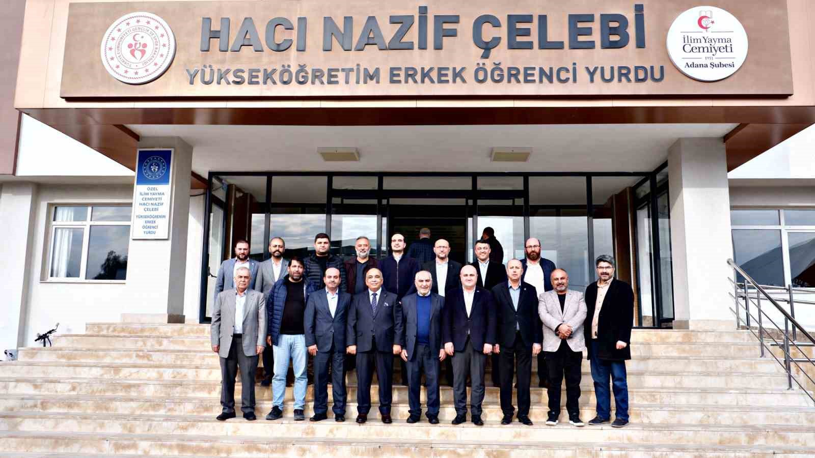 İLİM YAYMA CEMİYETİ ADANA ŞUBESİNDE YENİDEN BAŞKAN SEÇİLDİ