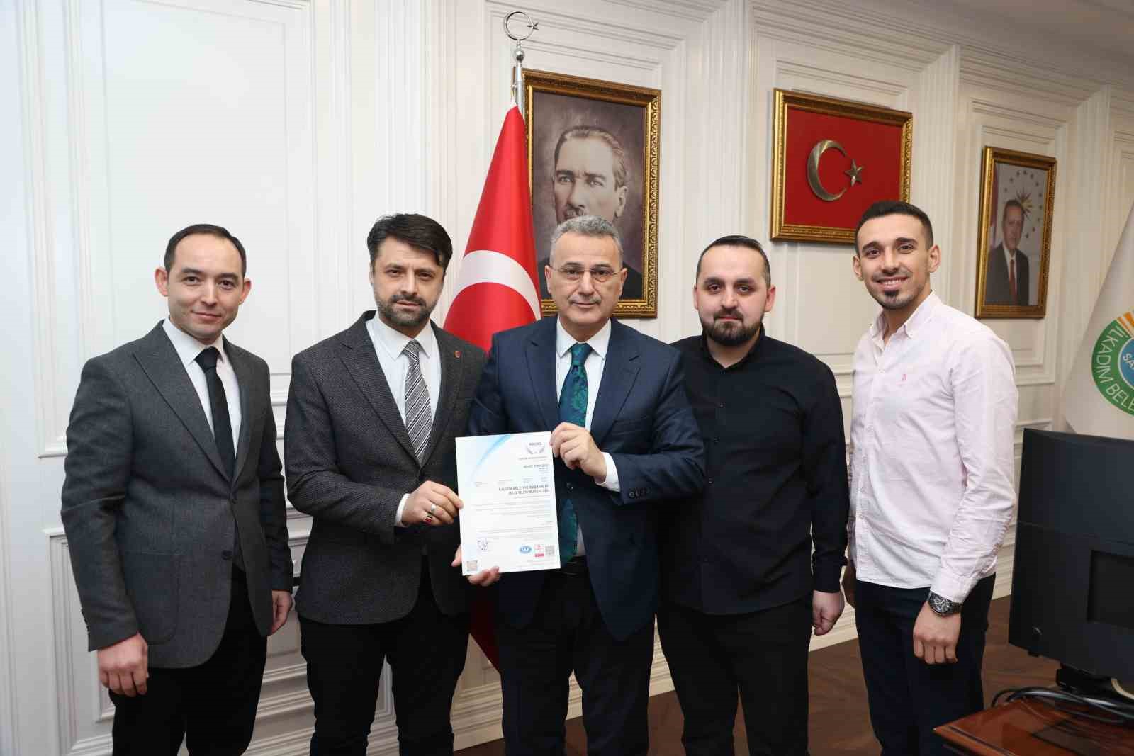 İLKADIM BELEDİYESİ BİLGİ GÜVENLİĞİ YÖNETİM SİSTEMİ BELGESİNİ GÜNCELLEDİ