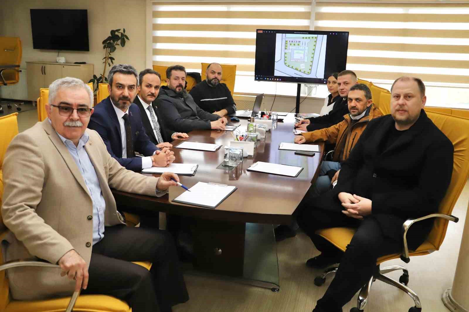 İMAR MÜDÜRLÜĞÜ VE DOSKİM İŞ BİRLİĞİYLE İŞ MERKEZİ PROJESİ DEVAM EDİYOR