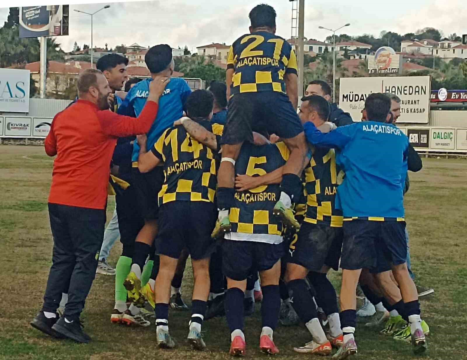 İMREN ALAÇATISPOR, ZİRVE YARIŞINDA FARK YARATTI!