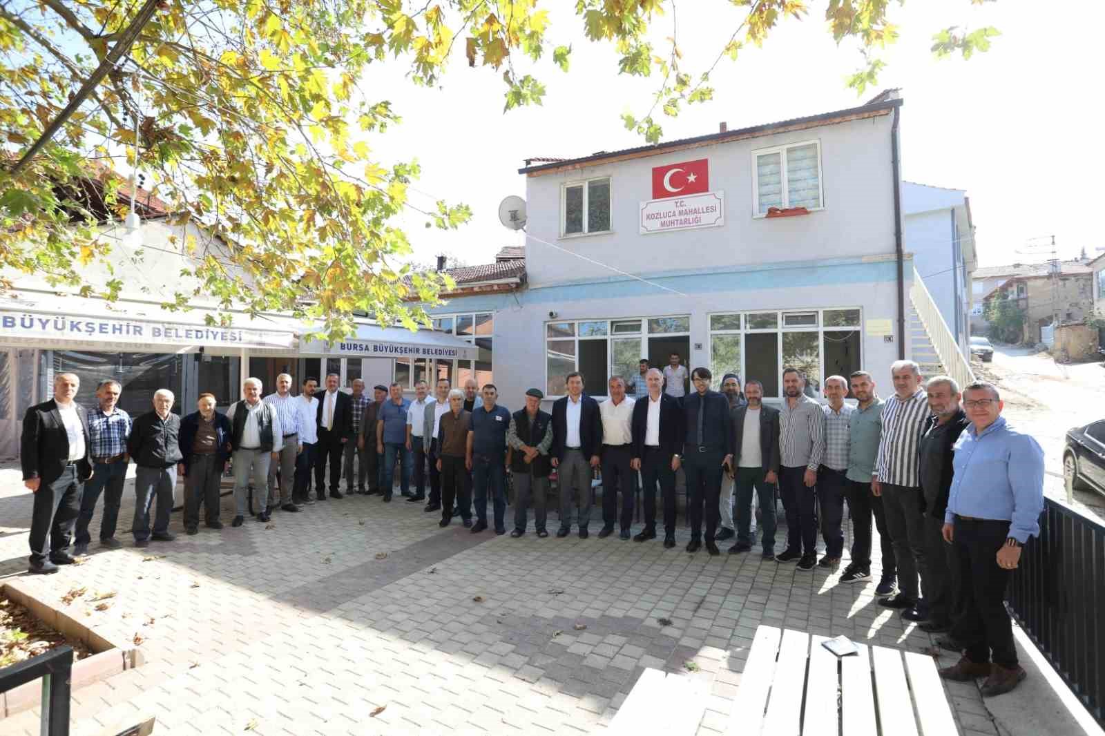 İNEGÖL BELEDİYE BAŞKANI ALPER TABAN, KIRSAL MAHALLE ZİYARETLERİNE DEVAM EDİYOR