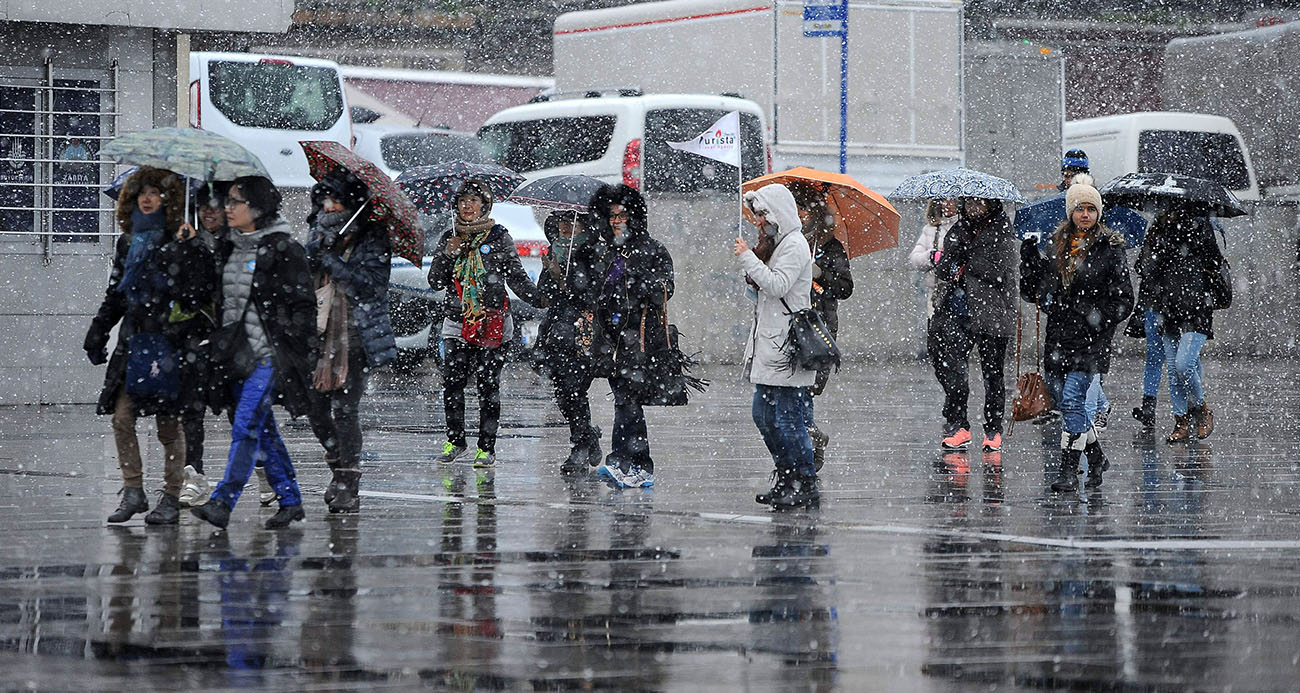 İSTANBUL'DA KAR ALARMI: TURUNCU KODLU UYARI VERİLDİ