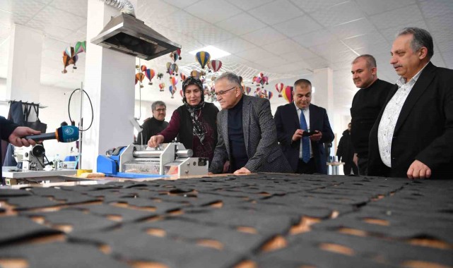 Kadın Kooperatifleri Kayseri’de Desteklenmeye Devam Ediyor