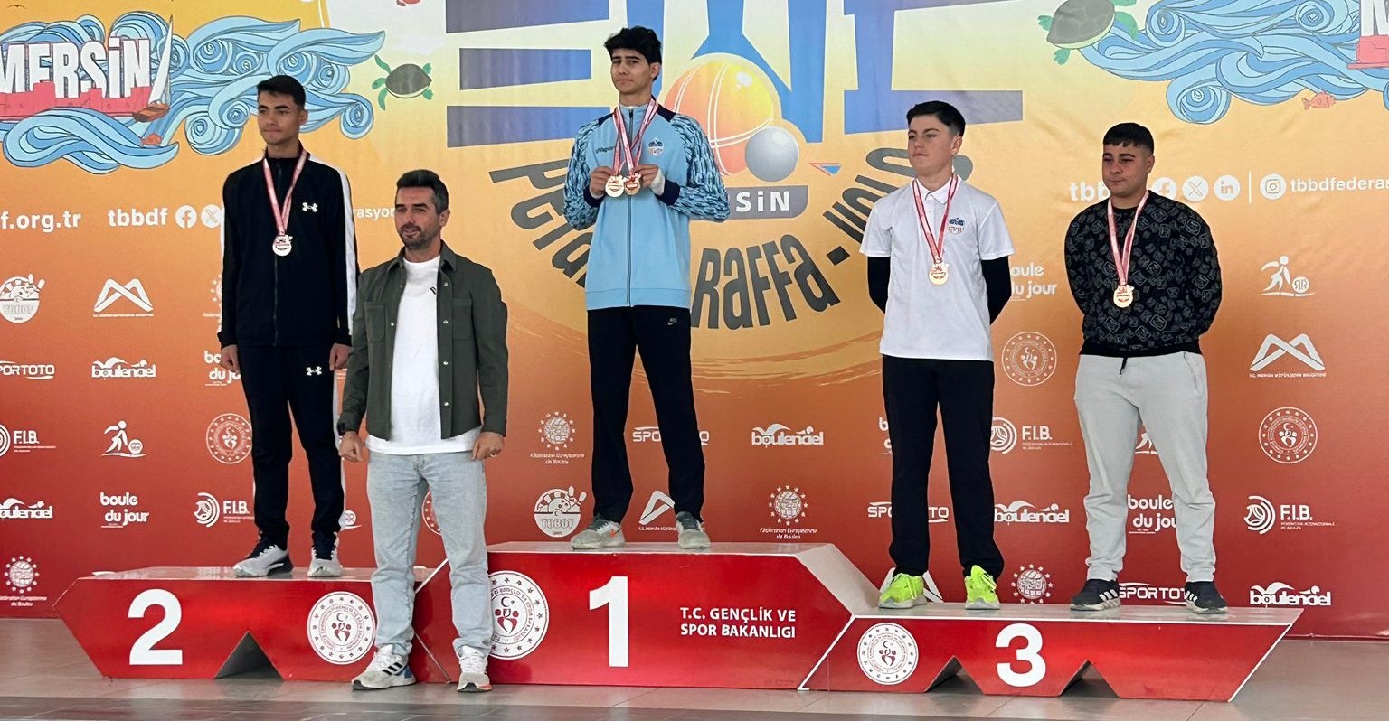 KAHRAMANKAZAN BELEDİYESPOR BOCCE TAKIMI ŞAMPİYONAYA DAMGA VURDU